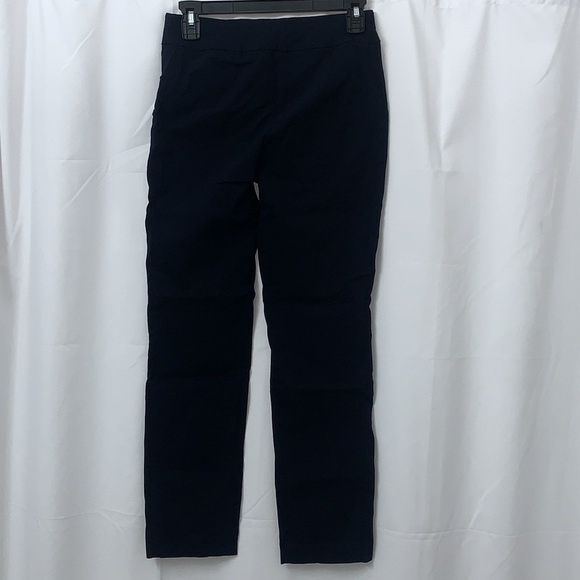 Women’s Talbots Navy Pull On Pants Size 4P EUC - Picture 4 of 6